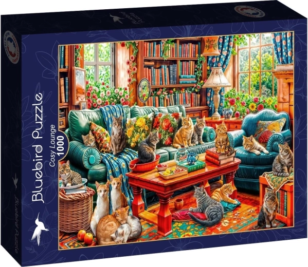 Puzzle Bluebird Salon cosy 1000 pièces