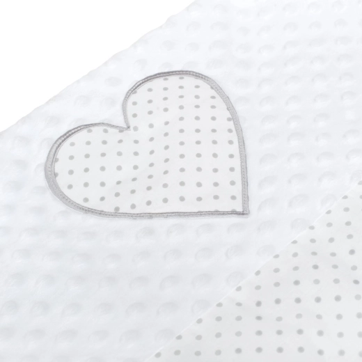 Minky doux et coton respirant