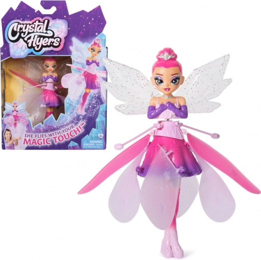 Hatchimals Crystal Flyers poupée fée volante