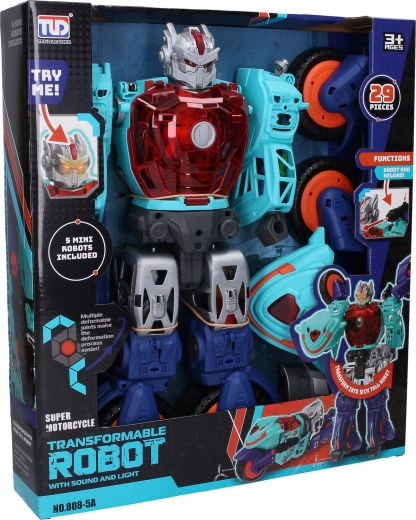 Ensemble de transformers autorobot avec robots – 29 pièces