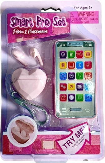 Smartphone interactif pour enfants avec casque et sons