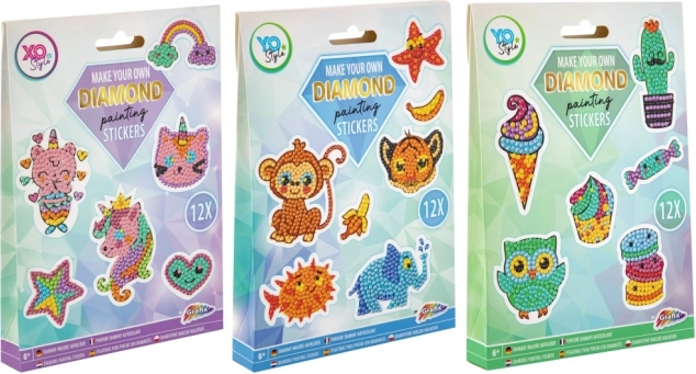 Grafix peinture diamant autocollants Fantaisie