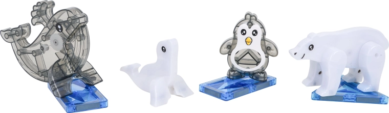 Figurines arctiques articulées pour des histoires vivantes