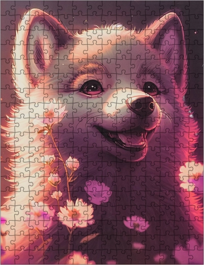 Puzzle 300 pièces – petit chien
