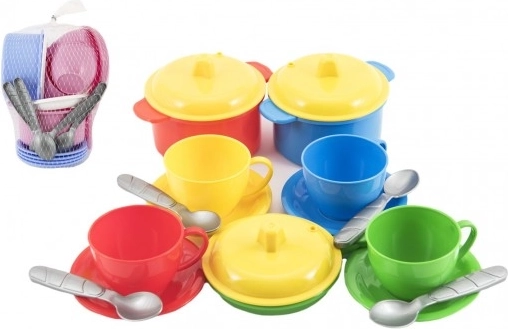 Ensemble de vaisselle pour enfants TECHNOK 18 pièces