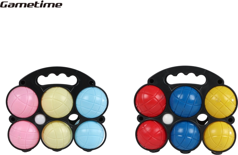 Gametime pétanque set en plastique pour enfants et adultes
