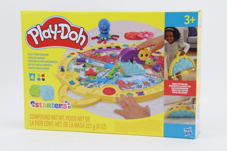 Play-Doh tapis de jeu pliable et sac 2-en-1