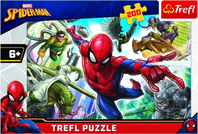 Puzzle Trefl 200 pièces Spider-Man héros né