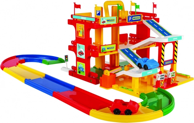 Service de Garage avec route de Wader