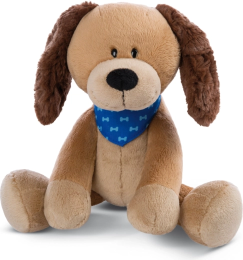 Chien en peluche NICI Barky articulé 30 cm en coffret cadeau