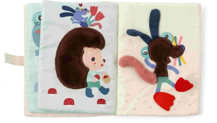 Livre en peluche Lilliputiens – souris Nina
