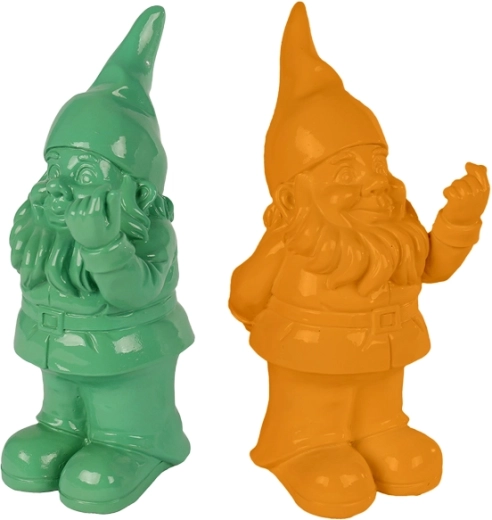 Tirelire en porcelaine en forme de nain