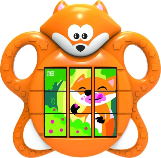 Puzzle renard interactif pour enfants avec mélodies et sons