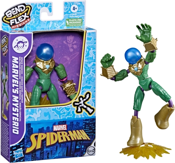 Figurine d’action Marvel Spider-Man Bend and Flex Missions – Marvel's Mysterio