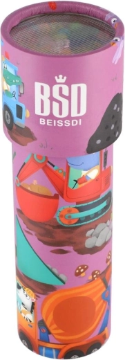 Tube en carton léger et résistant