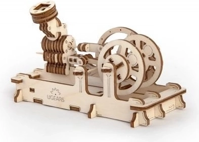 Puzzle 3D en bois UGEARS Moteur à air – modèle mécanique