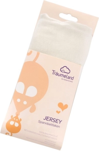 Drap-housse en jersey Träumeland 40 × 90 cm menthe