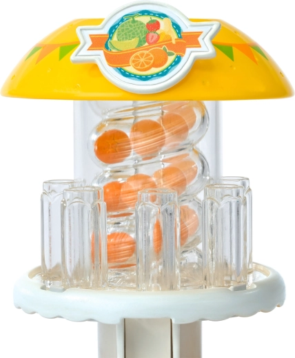 Réservoir en spirale pour les oranges avec déclencheur