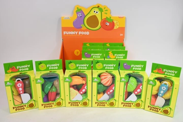 Set enfant de découpe de fruits et légumes