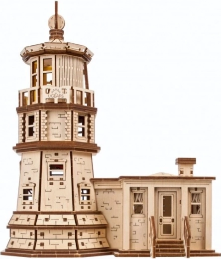 Ugears puzzle mécanique 3D en bois phare Split Rock