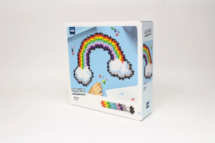 Plus-Plus Puzzle by Number arc-en-ciel 500 pièces
