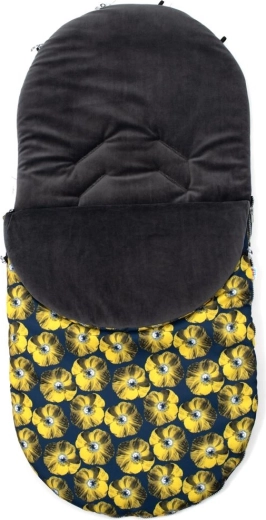 Chancelière d’hiver pour bébé New Baby jaune