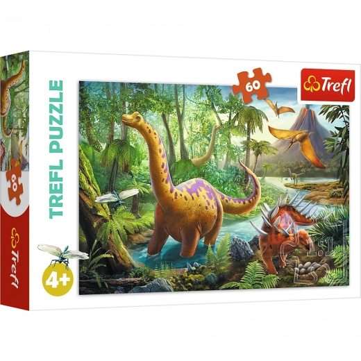Puzzle Trefl Dinosaures 60 pcs