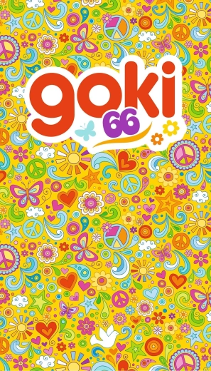 Bannière textile suspendue Goki - 1 pièce