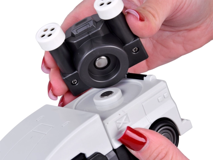 Transformation éclair grâce aux aimants