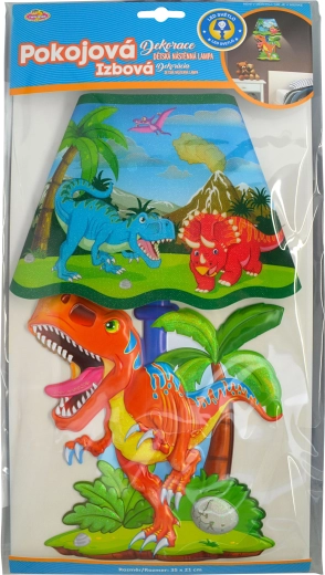 Lampe murale 3D pour enfants T‑Rex
