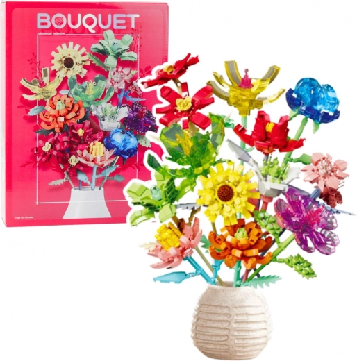 Jeu de construction bouquet de fleurs 1001 pièces