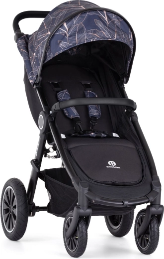 Poussette Petite&Mars Street+ Air Black édition limitée Palmtree