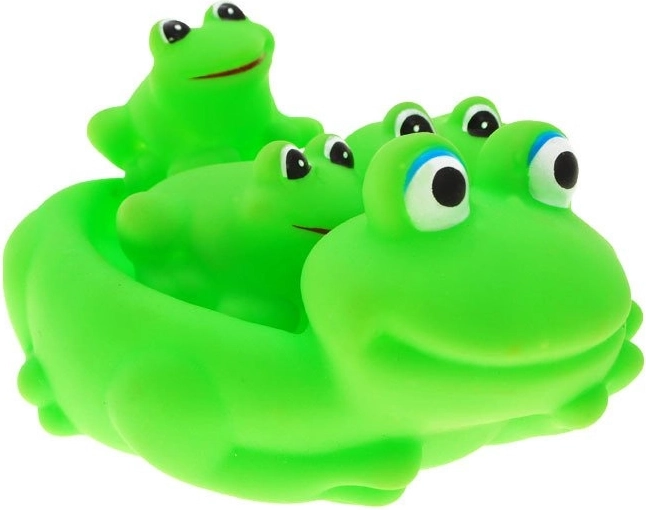 Lot de 4 grenouilles pour le bain et la piscine