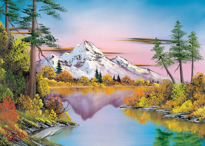 Puzzle Bob Ross : Reflets 1000 pièces