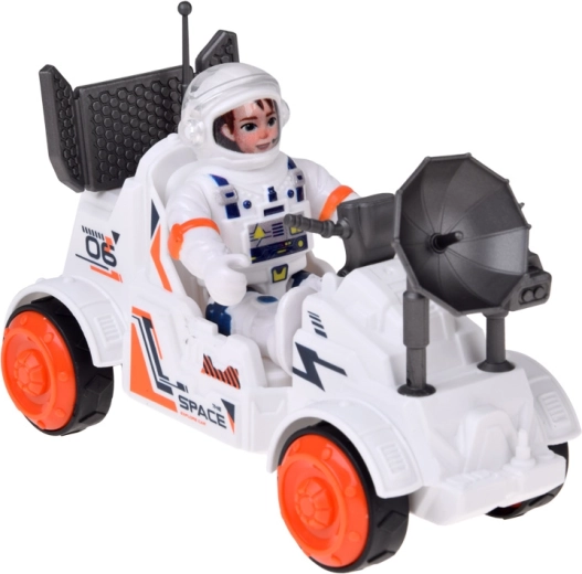 Véhicules, satellite et astronautes