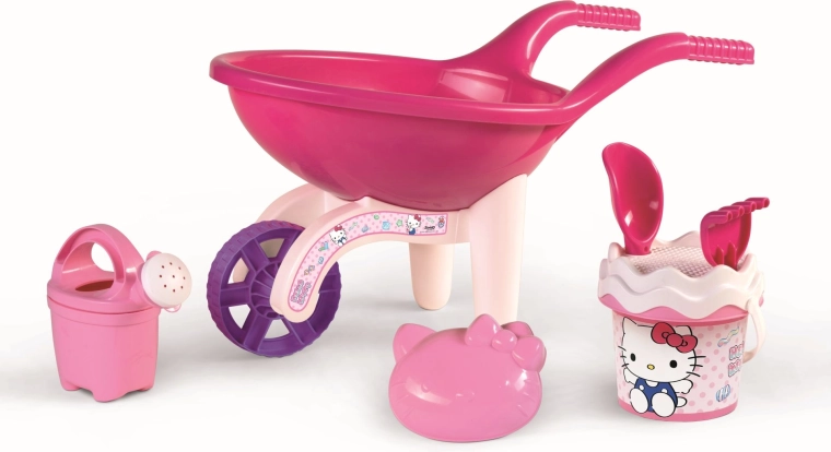 Grande brouette Androni Hello Kitty avec set de jeu pour le sable