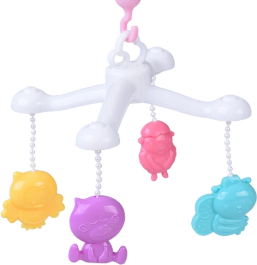 Lit avec carrousel pour un endormissement paisible