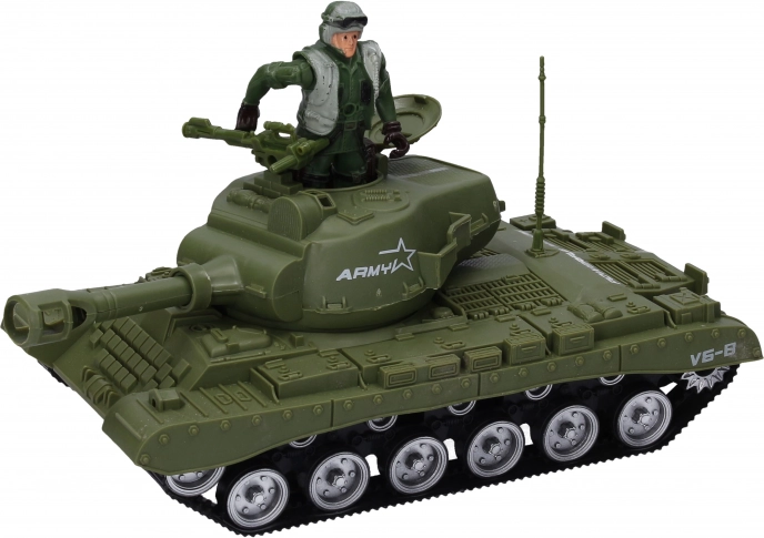 Char avec soldat 26 cm