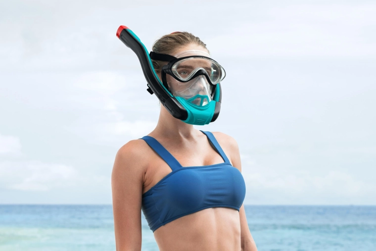 Respiration naturelle pendant le snorkeling