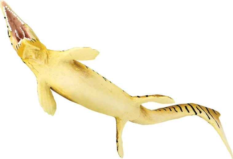 Figurine réaliste d’un reptile marin préhistorique
