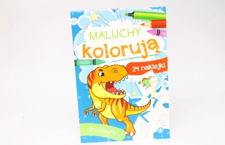 Les tout-petits colorient : dinosaures
