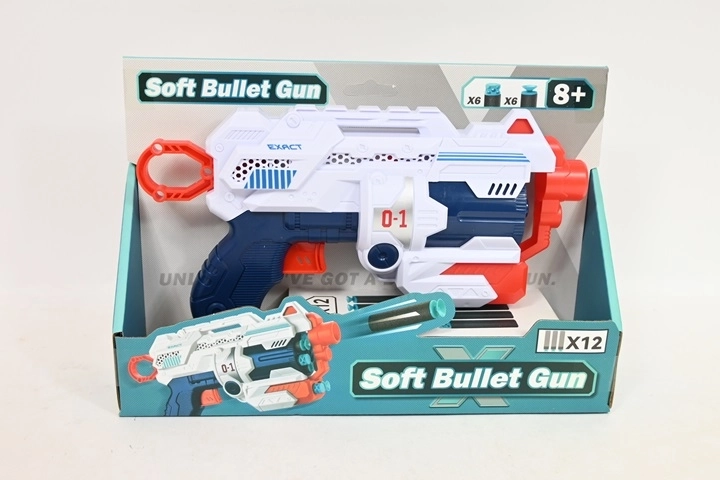 Pistolet à projectiles en mousse souple