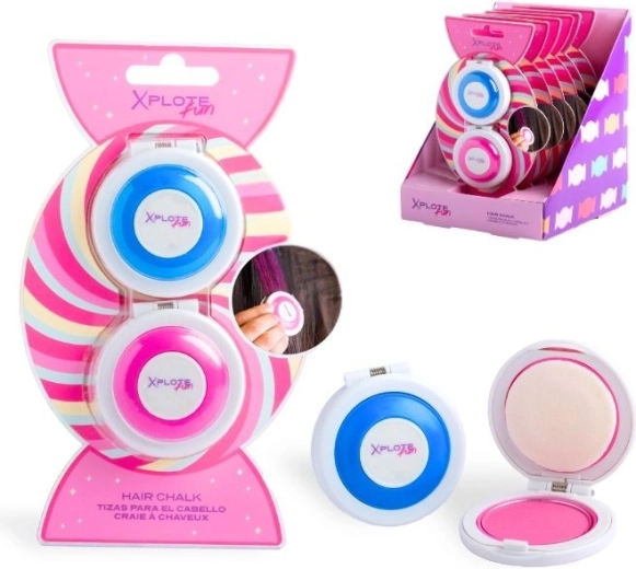 Craies pour cheveux Sweet Candy (2 couleurs) - 1 pièce