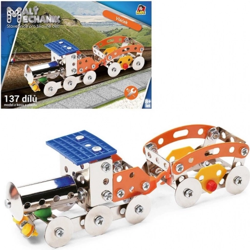 Jeu de construction Petit Mécanicien train