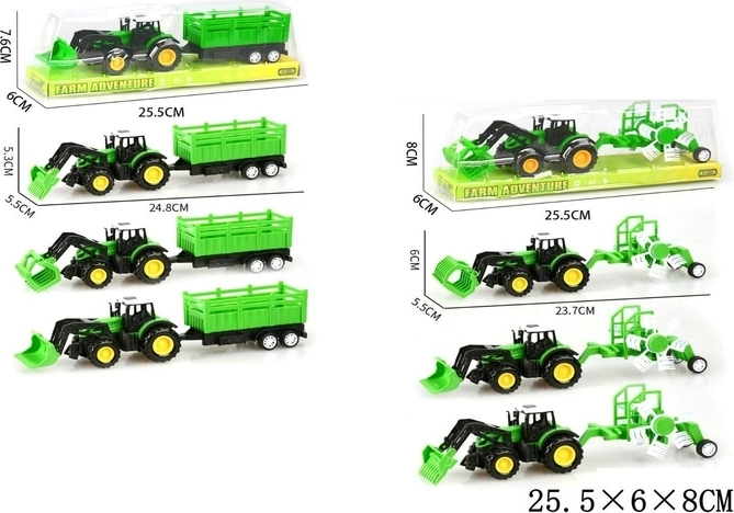 Tracteur pour enfants avec remorque