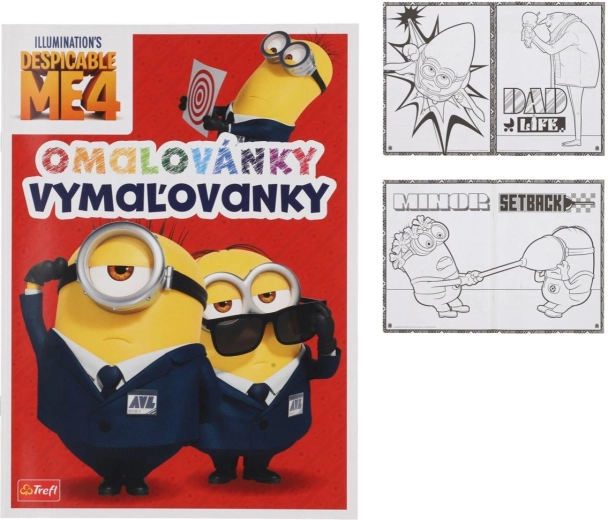Livre de coloriage Les Minions