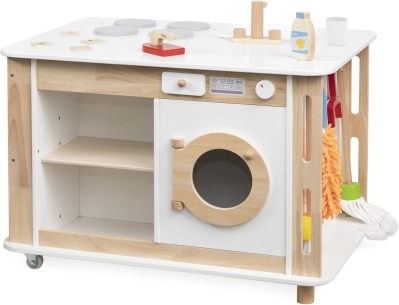 Centre domestique en bois Viga 3 en 1 avec accessoires