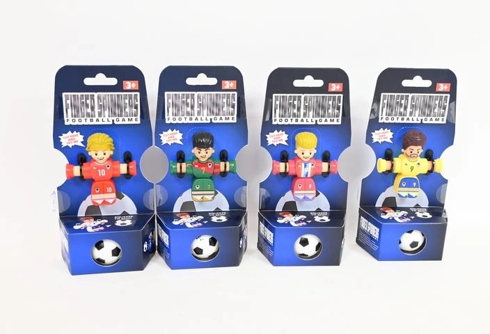 Finger spinners baby-foot de table – figurine de footballeur avec ballon