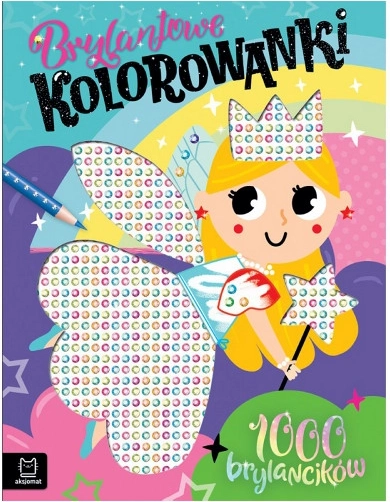 Coloriages scintillants avec stickers strass