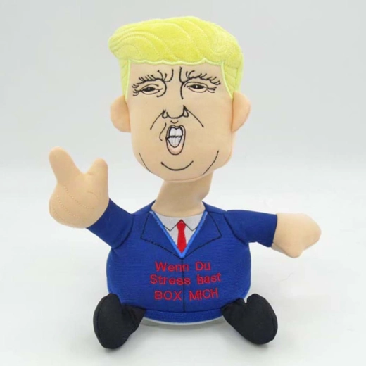 Figurine en peluche antistress Donald Trump